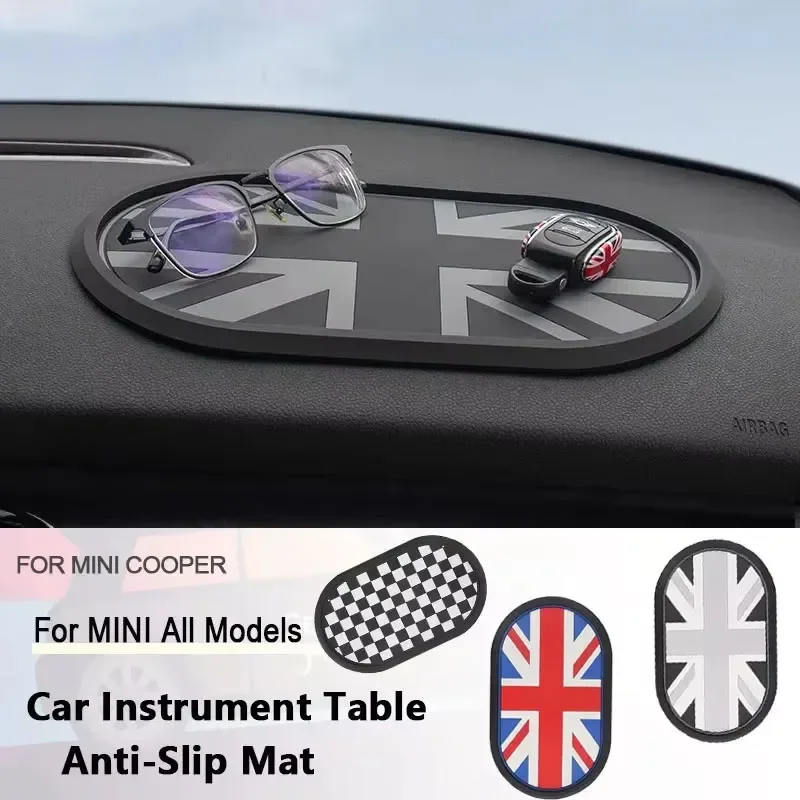 

Anti Slip Car Dashboard Pad Automotive Mat for MINI CooperS R50 R52 R55 R55 R56 R50 F55 F57 F60 Interior Accessories