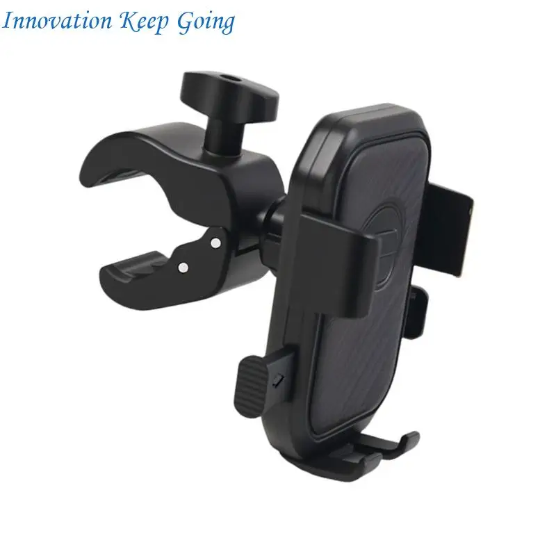 E65C Adjustable Bike Phone Holder Compatible for 15 to 45Mm Handlebars for Cycling Running Motorcycle & Outdoor Activity view 3