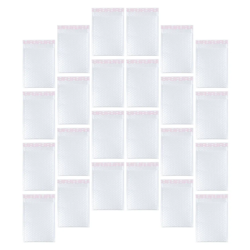 

50 шт. пузырчатые почтовые консервы с прочным клеем, водонепроницаемые и износостойкие почтовые пакеты для ежедневного использования, безопасная транспортировочная сумка