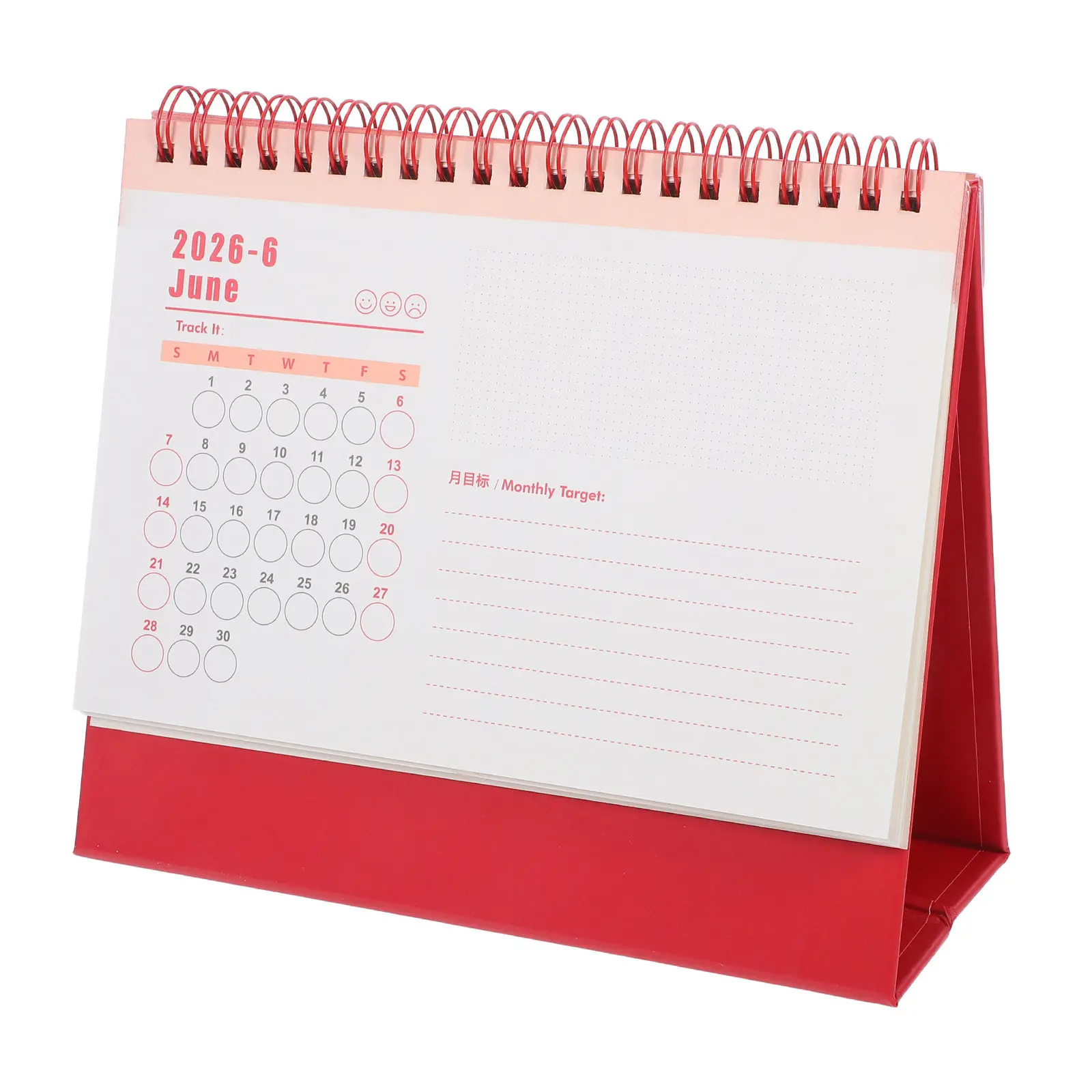 

Настольный календарь на 2025.9-2026.12, ультратонкий, компактный, с плавным открытием страниц, для офиса