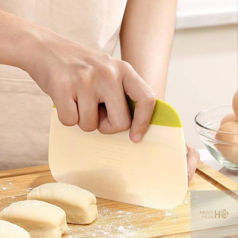 العجين مكشطة السلطانية مكشطة الخبز كريم كعكة البيتزا القاطع مقاعد البدلاء مكشطة قاطع العجائن DIY بها بنفسك الخبز أدوات المطبخ الطبخ مع مقياس #1