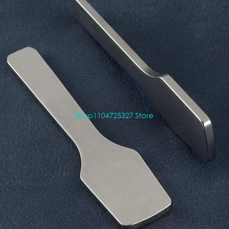 D8KF Guide Line Creaser Tool for Leather DIY, Steel Hand Marking Tool for Card Case Wallet Belt and Leather Goods Work Use Daily