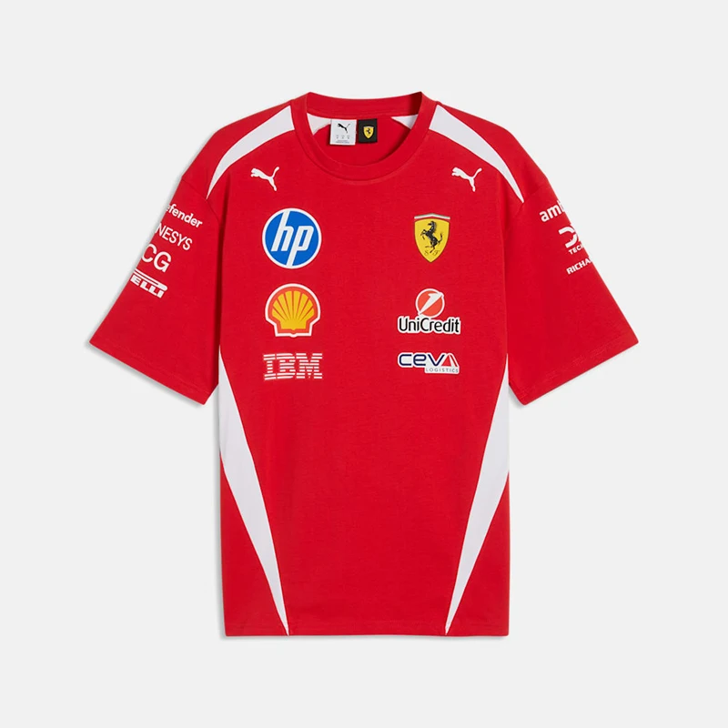 Camiseta Corta Puma Auténtica Ferrari Racing Driver para Hombre y Mujer 713827-01