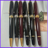 Luxury Black Resin MB Ballpoint Pen 163 #   Mesterprice National RollerBall Fountain Pens for Writing Office Supplies Gift