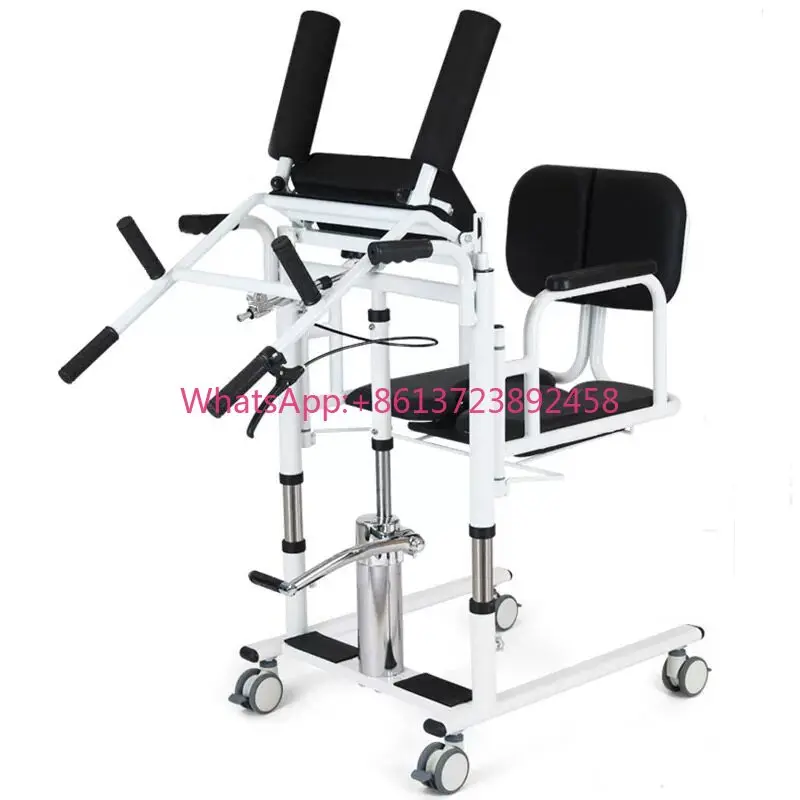 Household paralyzed patient bedridden electric lift toilet disabled care bath chair
