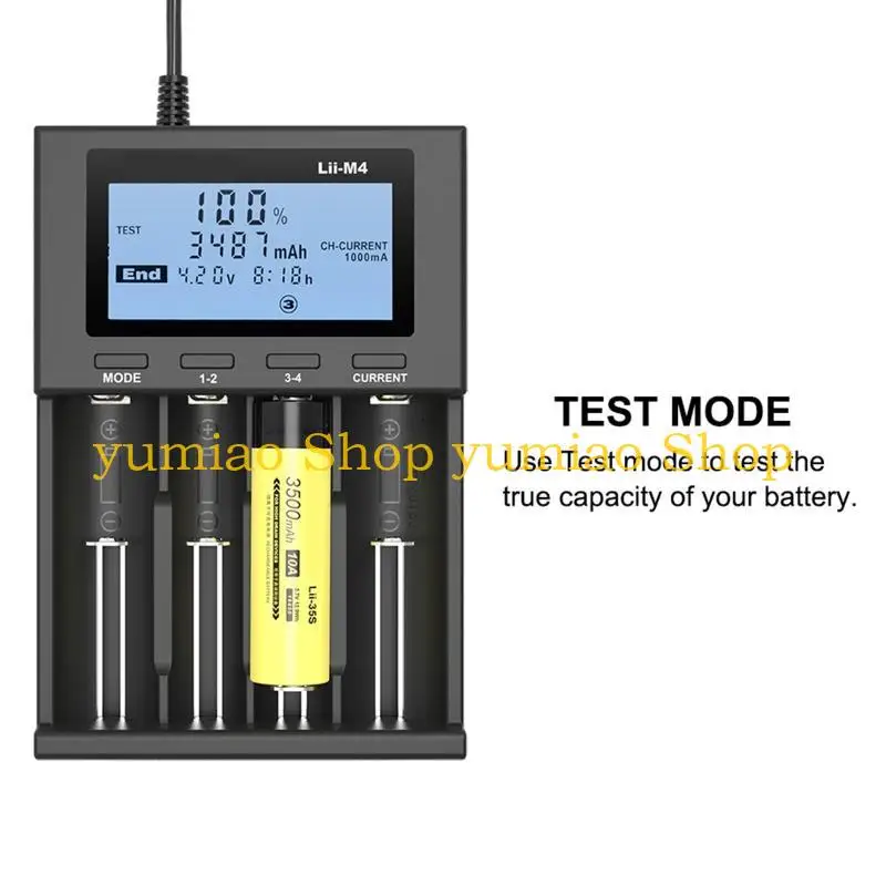 

587b для 18650 Acter 4Slots для перезаряжаемого литий-ионного быстрого зарядного устройства Adap
