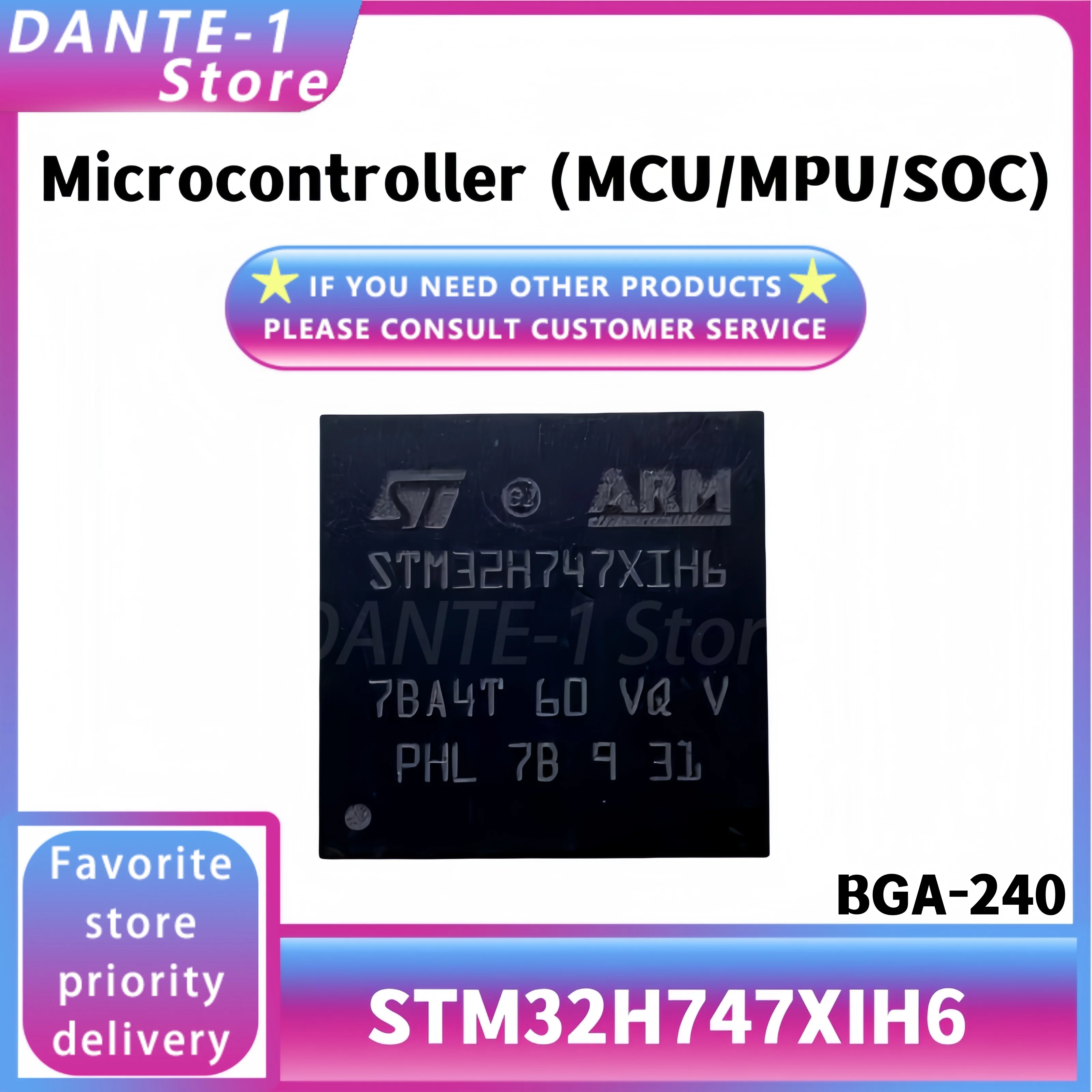 STM32H747XIH6 BGA-240 MCU microcontroller IC brand new original