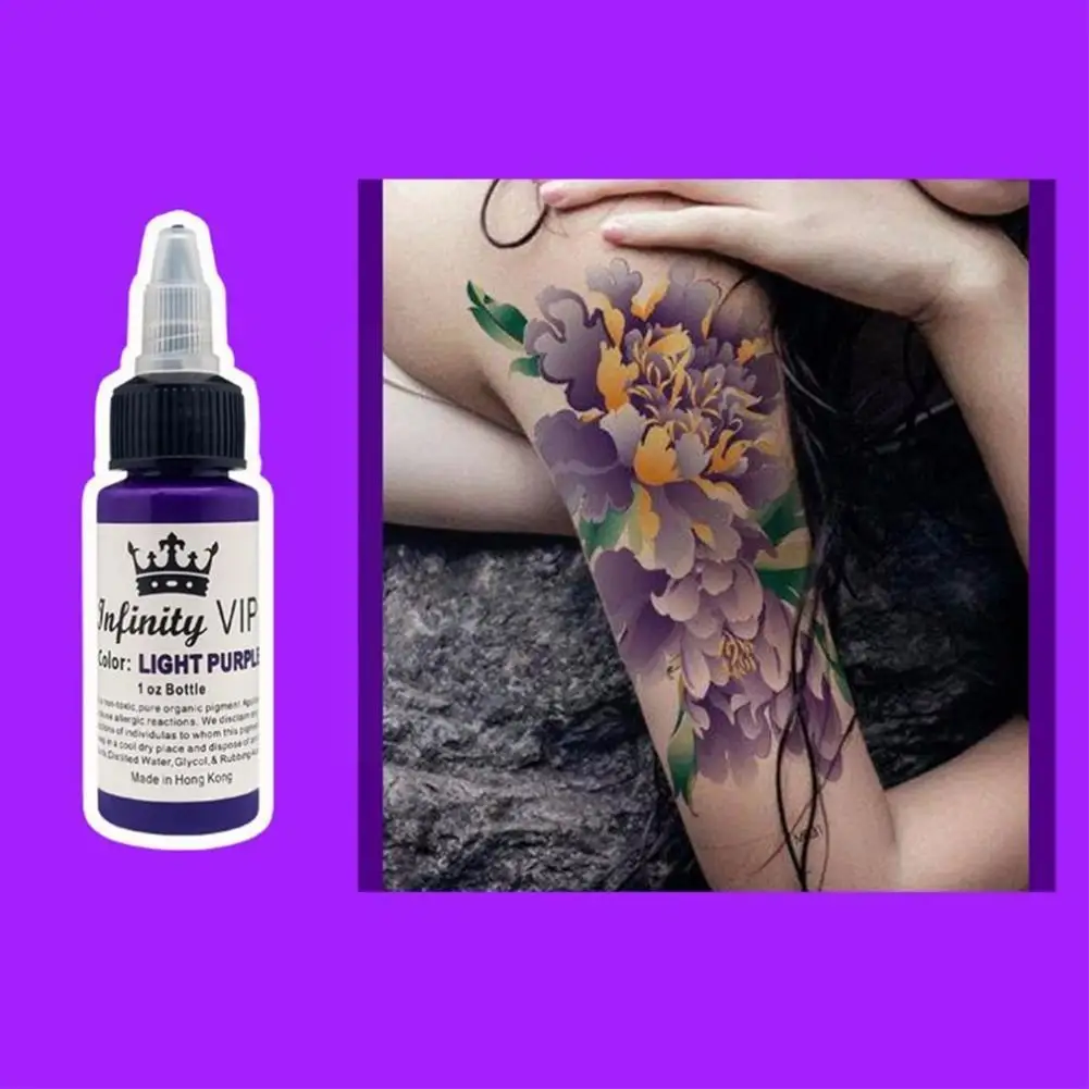 30ml Professional Tattoo Pigment Ink Permanent Tattoo Painting Supply For Body Beauty Tattoo Art Professional Tattoo Suppli W9j1