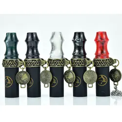 Hookah Mouthpieces Hookah Sheesha Resin  Silicone Hang Rope Strap Water Pipe Chicha Narguile Shisha Accessories Mouth Tips