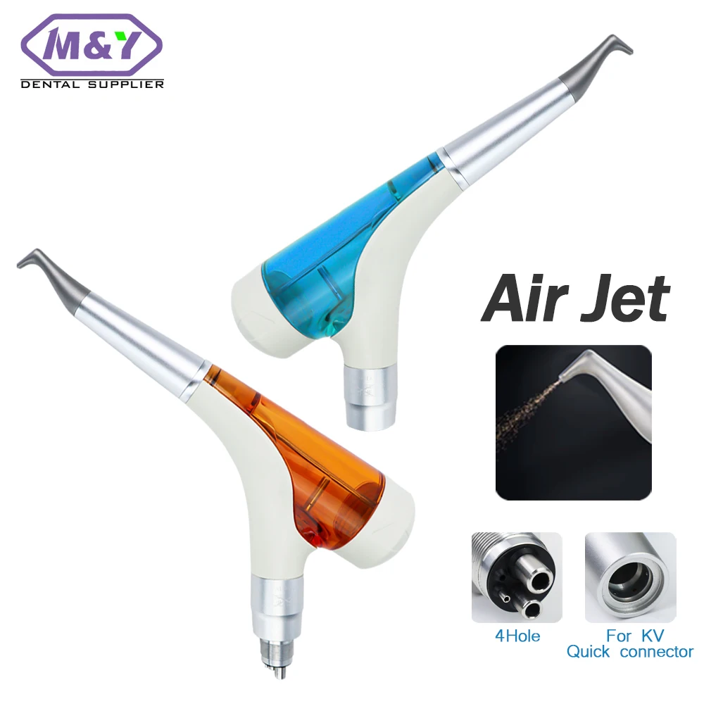 

Dental Air Polisher Teeth Whitening Spray Sandblasting Supragingival/Subgingival 2 in 1 Prophy Jet Air Flow Dentistry Tool
