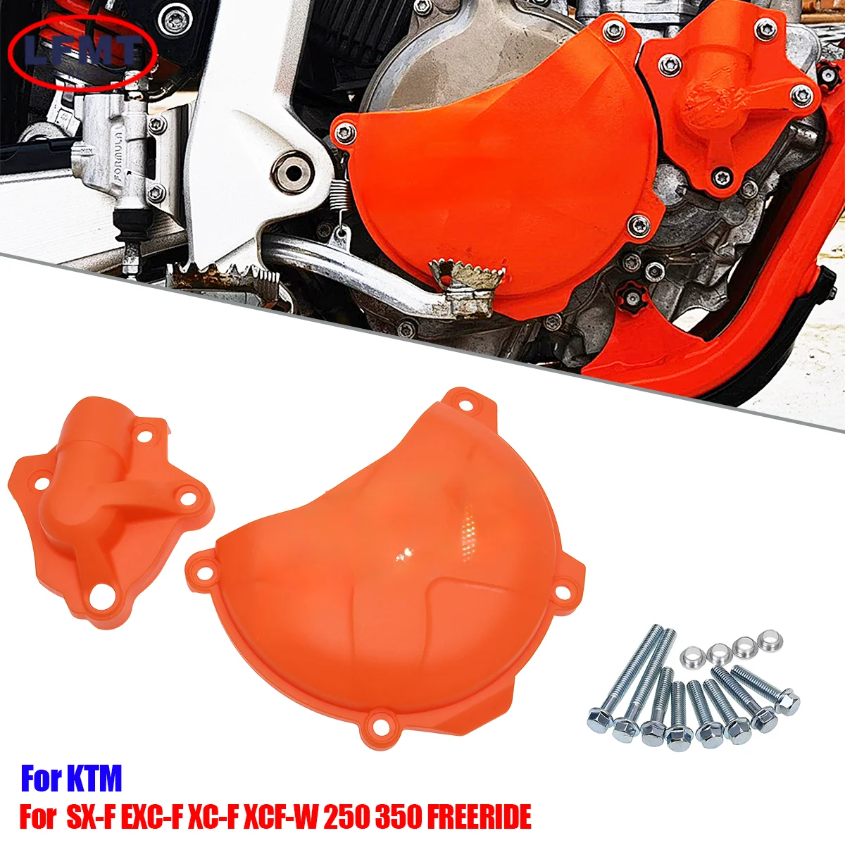 Motorrad-Kupplungspumpen-Schutzabdeckung für KTM SX-F EXC-F XC-F XCF-W 250SIX DAYS FREERIDE Enduro Dirt Pit Bike Robustes Offroad