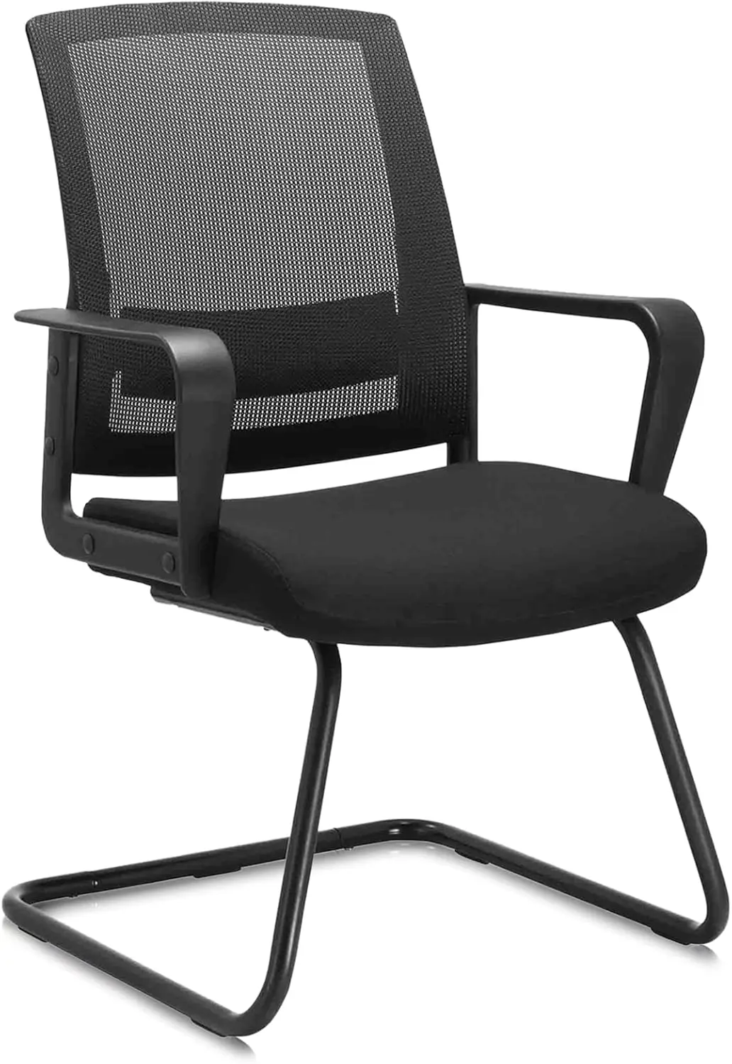 Office chair with lumbar support and mid back mesh space air grille series, suitable for reception and conference rooms