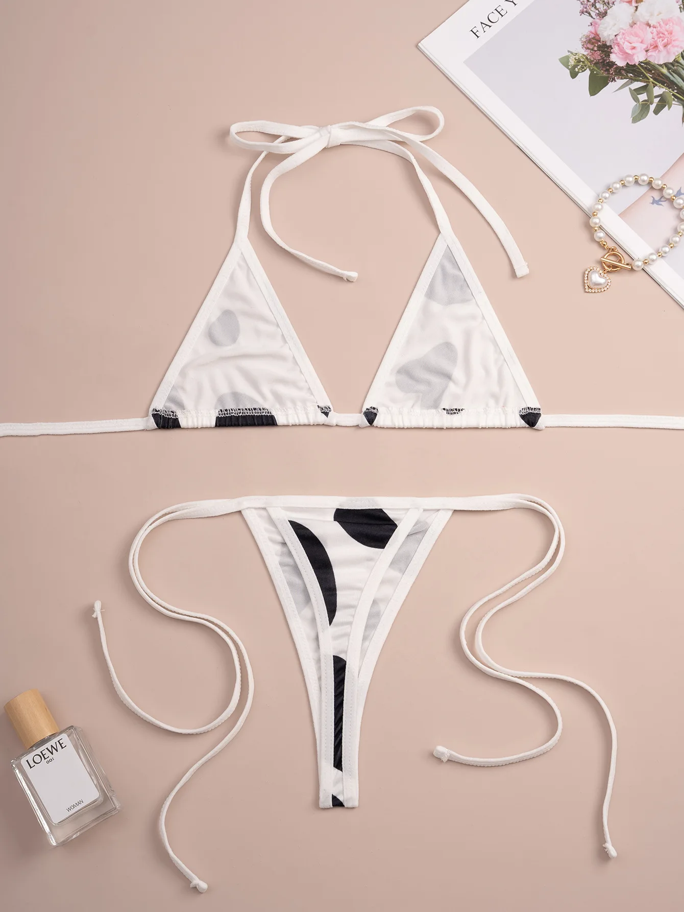 Женское бикини с героями мультфильмов на Хэллоуин, сексуальный купальник с разрезом и принтом, подростковое чистое нижнее белье, новые поступления для женской пляжной одежды