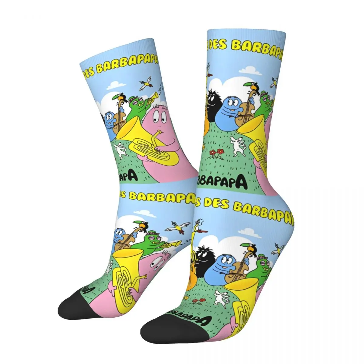 Cute Family (18) Kawaii Socks Sports Cartoon Pattern Socks