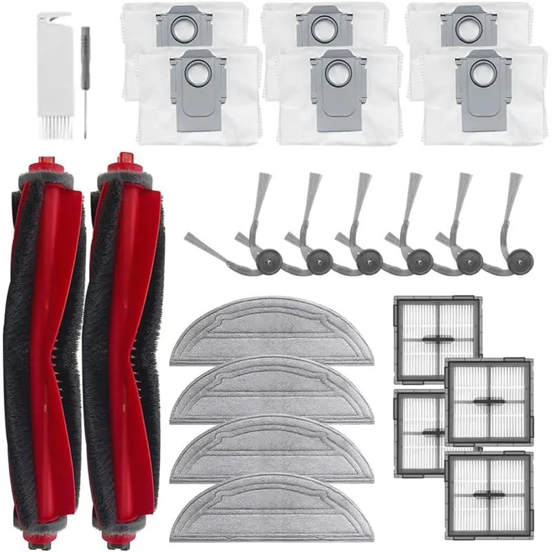 

【СЮРПРИЗ】Комплект запасных частей и аксессуаров для роботов-пылесосов Roborock Q10 S5+/Q10 S5/Q10 X5/Q10 X5+