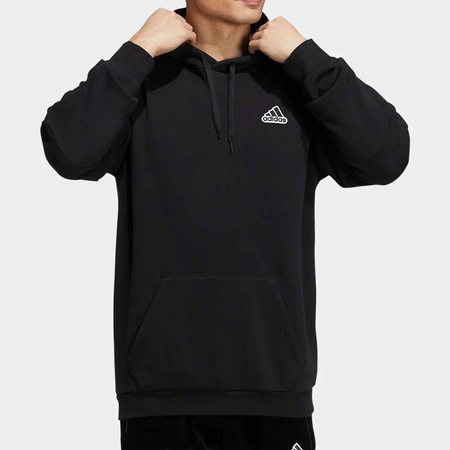 

Оригинальная мужская флисовая толстовка с капюшоном Adidas Sport Casual HG1850