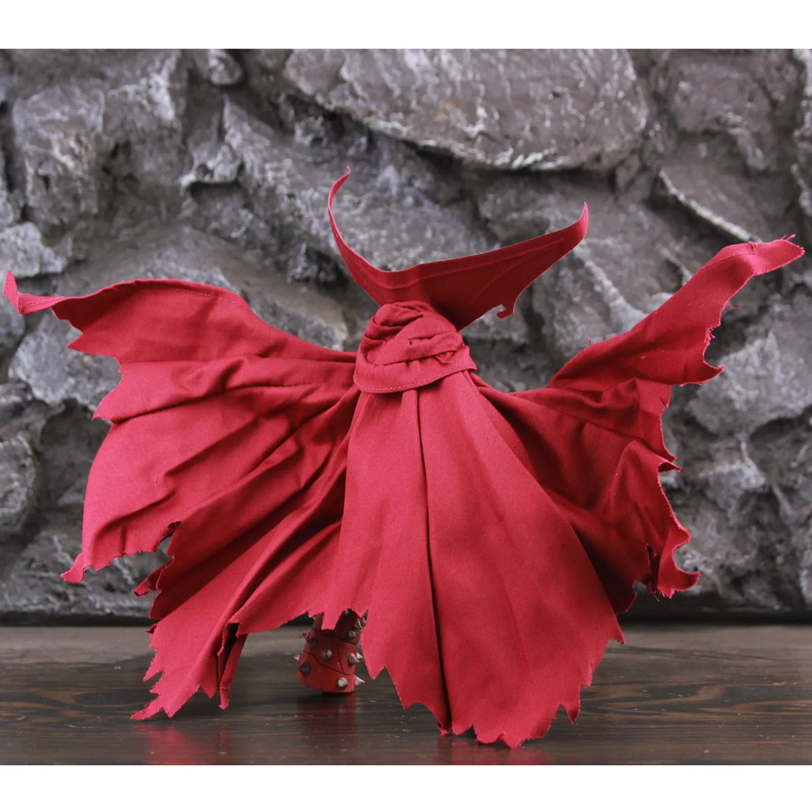 Spawn Reggae Happy Red Robe Accessory Luxury Cloak Cape Robe 6