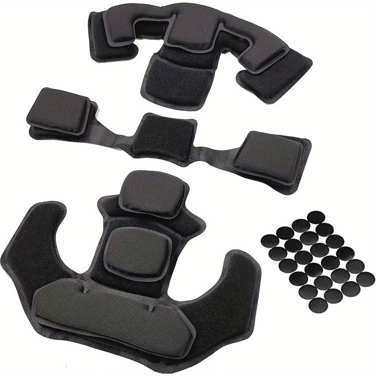 Memory Foam Helmet Liner Pads,Tactical Suspension System Cushion for Wendy Fast MICH ACH,Airsoft Paintball Replacement Pad