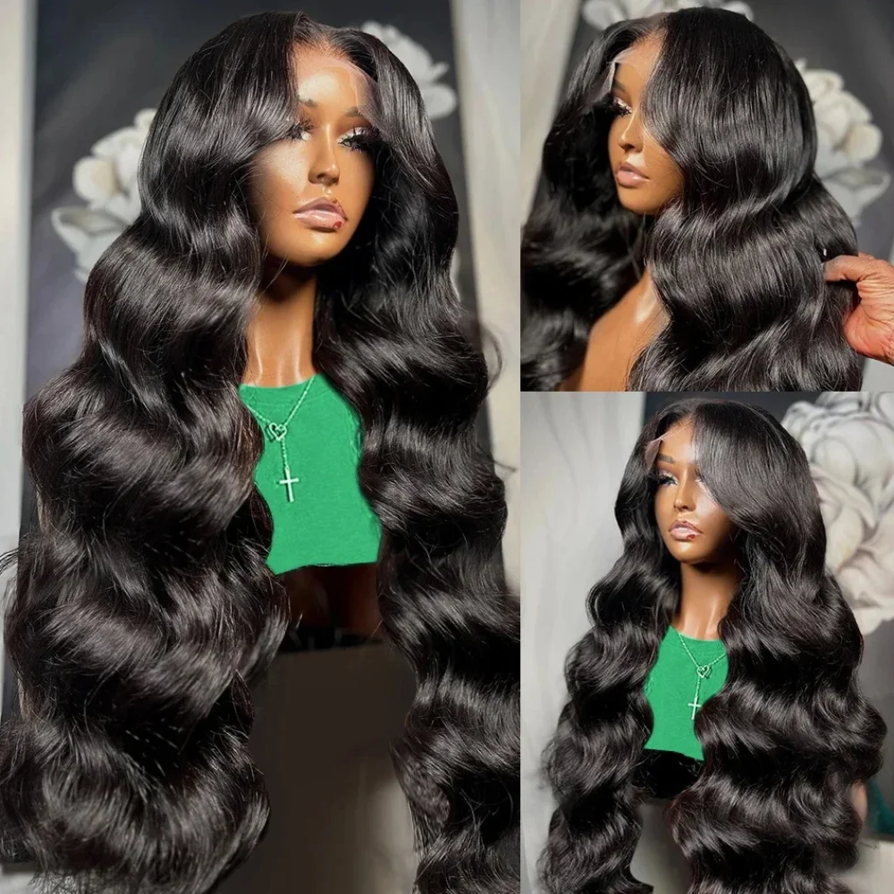 30 38 Inch Body Wave Lace Front Wig 13x4 13x6 Lace Frontal Wigs HD Lace Frontal Brazilian Wigs Human Hair Wigs For Black Women