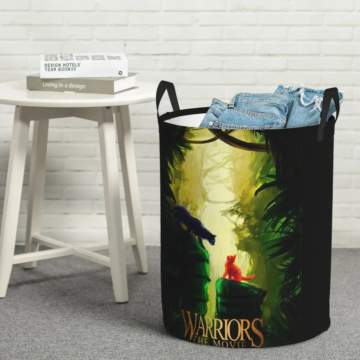 Laundry Collector Warrior Cute Cats Lovers Folding Laundry Basket Home Organizer Children Washing Basket Home Organizer