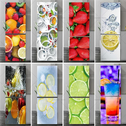 Pegatina Para Refrigerador De Tamaño Personalizable, Póster