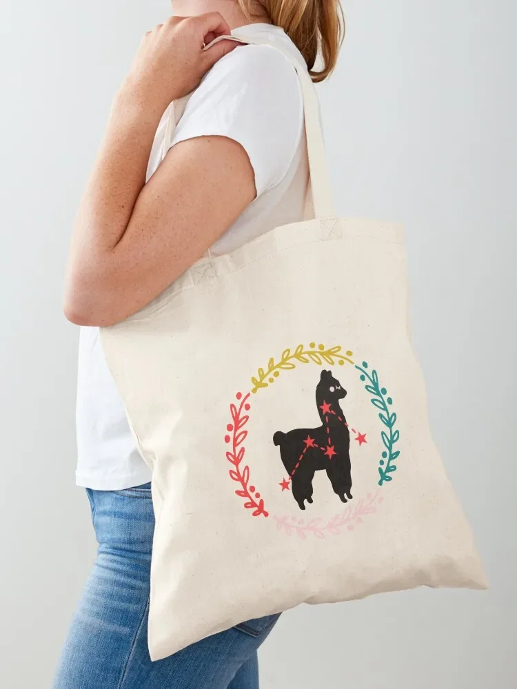 Funny Alpaca Tote Bag hand bags Women bags Shopper Tote Bag