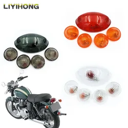 LIYIHONG TailLight Turn Signals Cover Bulbs For Triumph Bonneville SE T100 2009 Motorcycle Accessories Parts