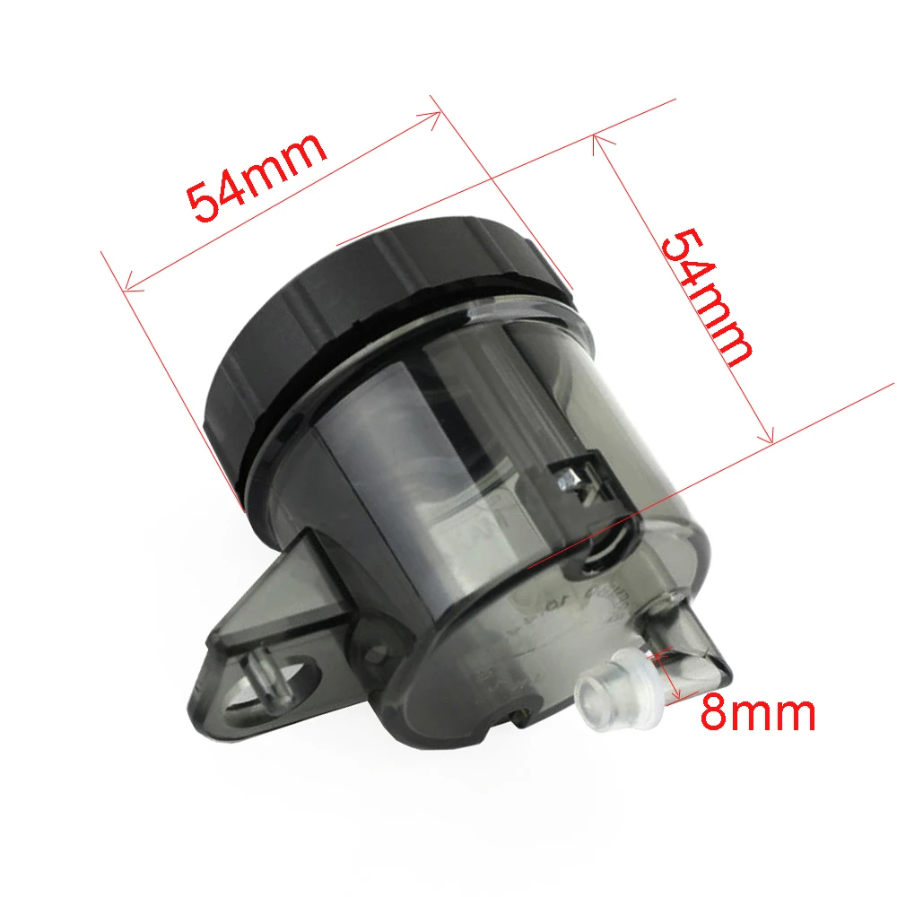 Universal Motorcycle Lever Brake Oil Tank Foot Brake Master Cylinder Oil Cup Fluid Bottle Reservoir Dirt Bike Scooter Pitbike