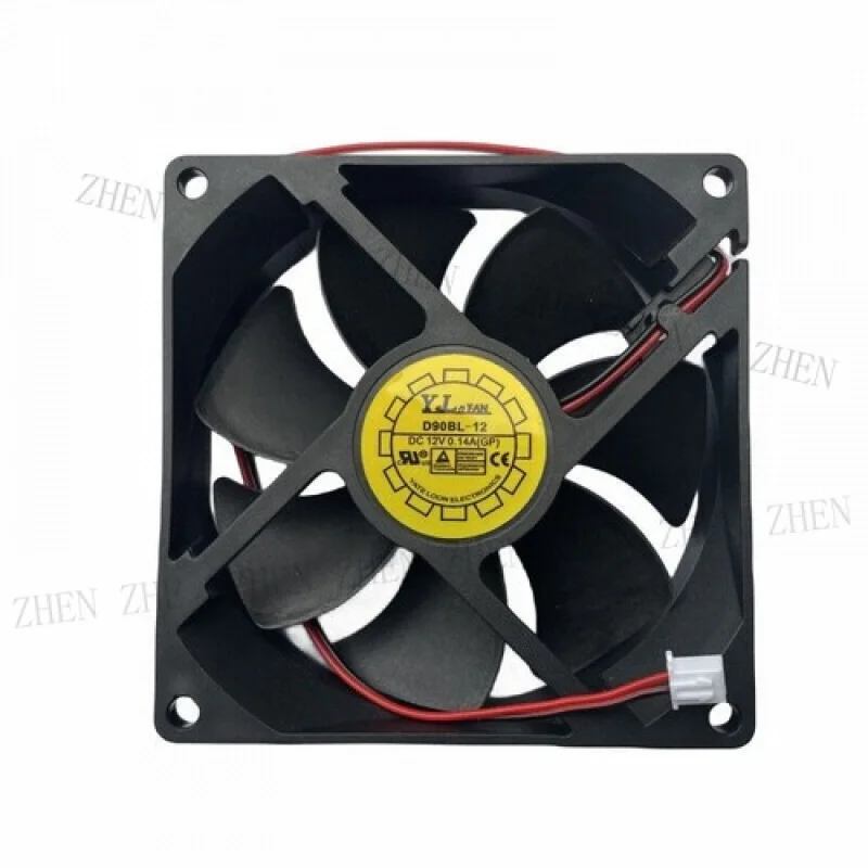 

Бренд Y для Yate Loon D90BL-12 DC 12 В 0,14 А 90x90x25 мм 2-проводной вентилятор охлаждения сервера