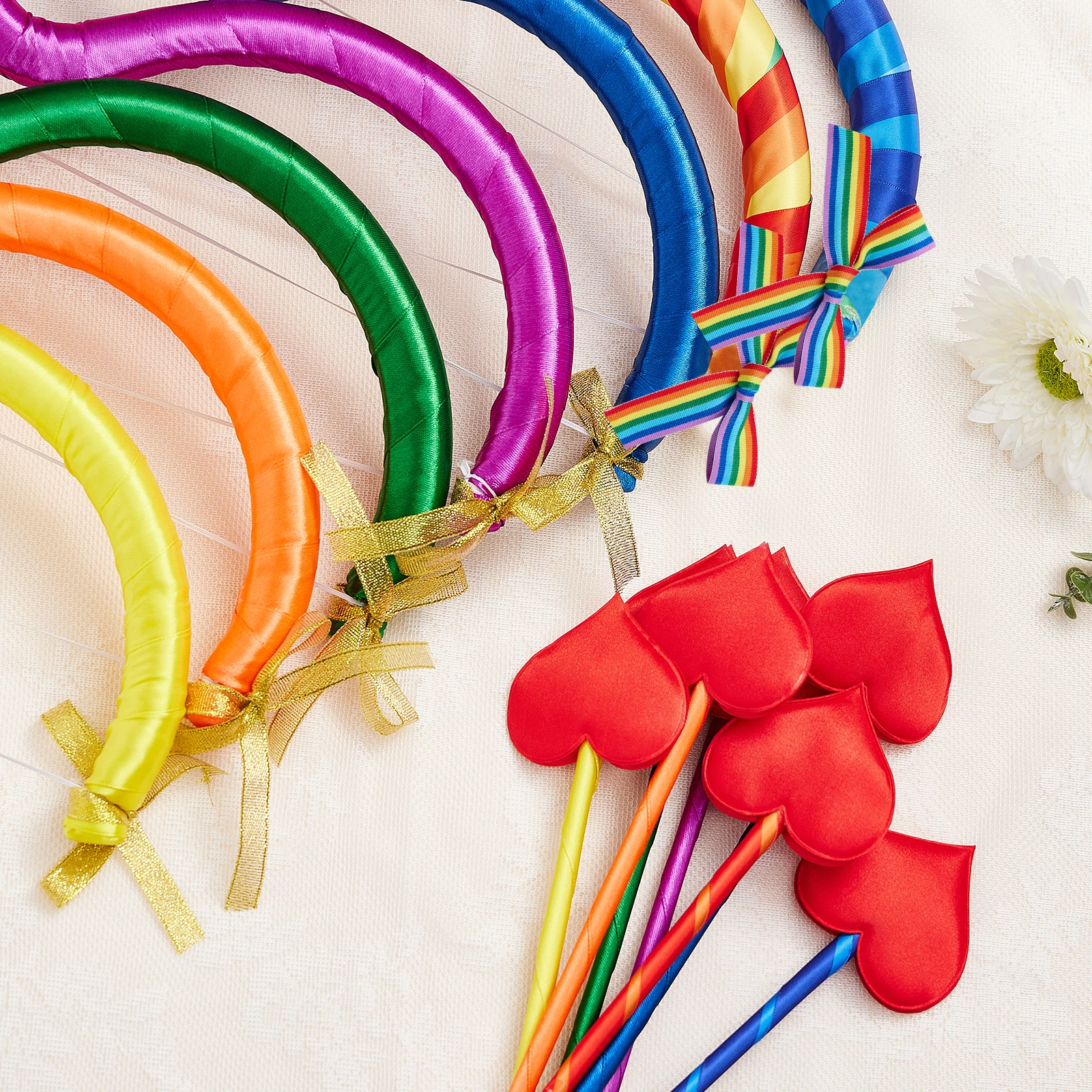 Heziowyun acessório de cupido dos namorados, conjunto de cupido mini arco carido, fantasia de cupido dos namorados, presente de festa para homens, mulheres e crianças