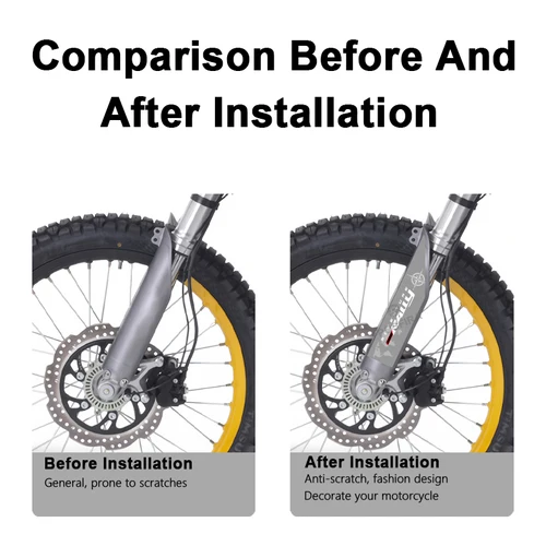 Imagen 2 del producto POSFIRA, pegatinas para guardabarros delantero de motocicleta, calcomanías de vinilo para Voge 300 Rally 300Rally 2023 2024 2025, accesorios adhesivos para guardabarros