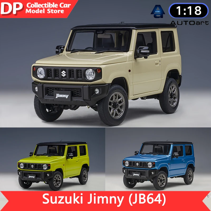 1:18 AUTOart Suzuki Jimny (JB64) Alloy Car Model Premium Collectible Metal Diecast Vehicle Holiday Gifts, Ship Now