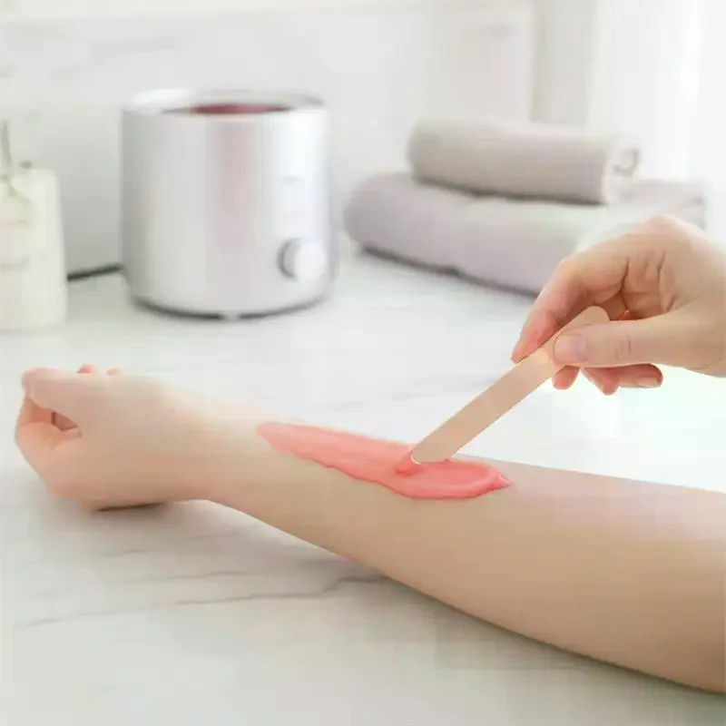 500g Full Body Hard Depilatory Wax Beans, Hot Film Wax Beads for Hair Removal Hard Wax Pellets for Machine Home Salon Depilatio