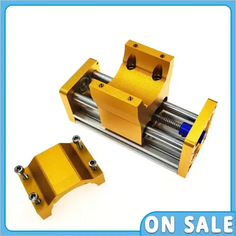 CNC 3018 Plus Z Axis Module Aluminum 52mm Z Axis Sliding Table Support 300W/500W Spindle Apply For Nema17/42H Stepper Motor