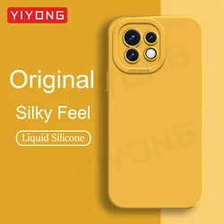 For Xiaomi Mi11 Lite Case YIYONG Silky Soft Liquid Silicone Cover For Xiomi Mi 11 11i 12 X 12X 12T Mi12 Pro Mi12X Phone Cases