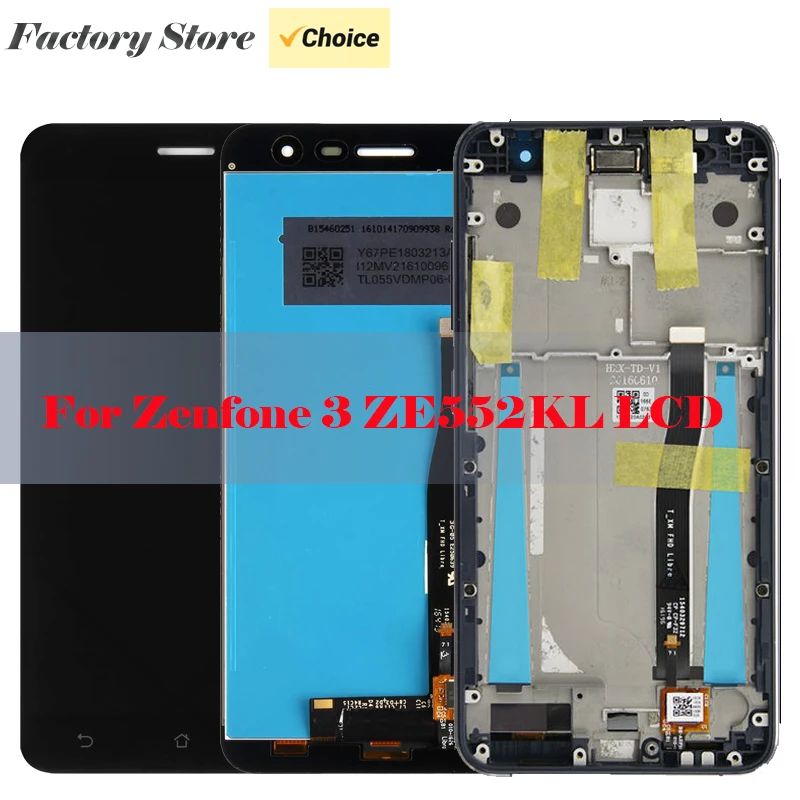 Original Screen Replacement for Asus Zenfone 3 ZE552KL Z012DE Z012D  Z012S LCD Display Touch Digitizer Glass Panel Full Assembly