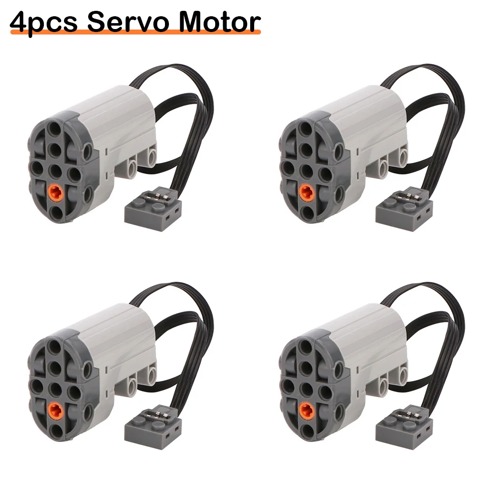 Power Functies M L XL Motor Servomotor Technisch onderdeel 8882 8883 88003 88004 MOC Bouwsteenspeelgoed Compatibel met Legoeds-auto