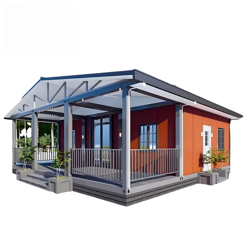 Villa prefabbricata personalizzata all'ingrosso Casa pieghevole Contenitore Casa Contenitore Casa Case personalizzate private prefabbricate