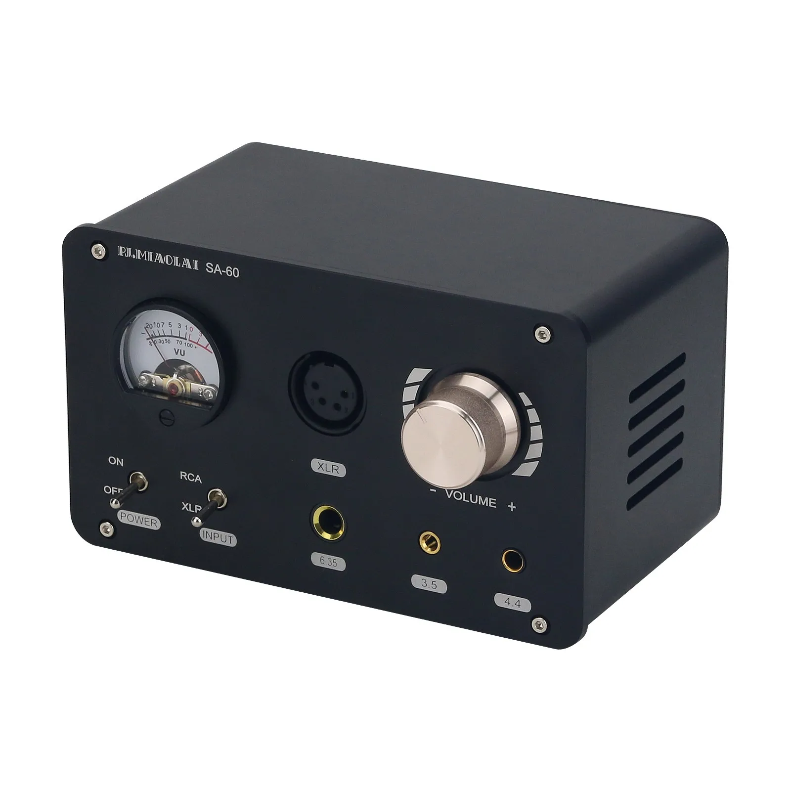HiFiAMP PJ MIAOLAI SA-60 Full Balanced 4.4 High Power Audio Headphone Amplifier HiFi Lossless Decoding XLR+RCA Dual Input