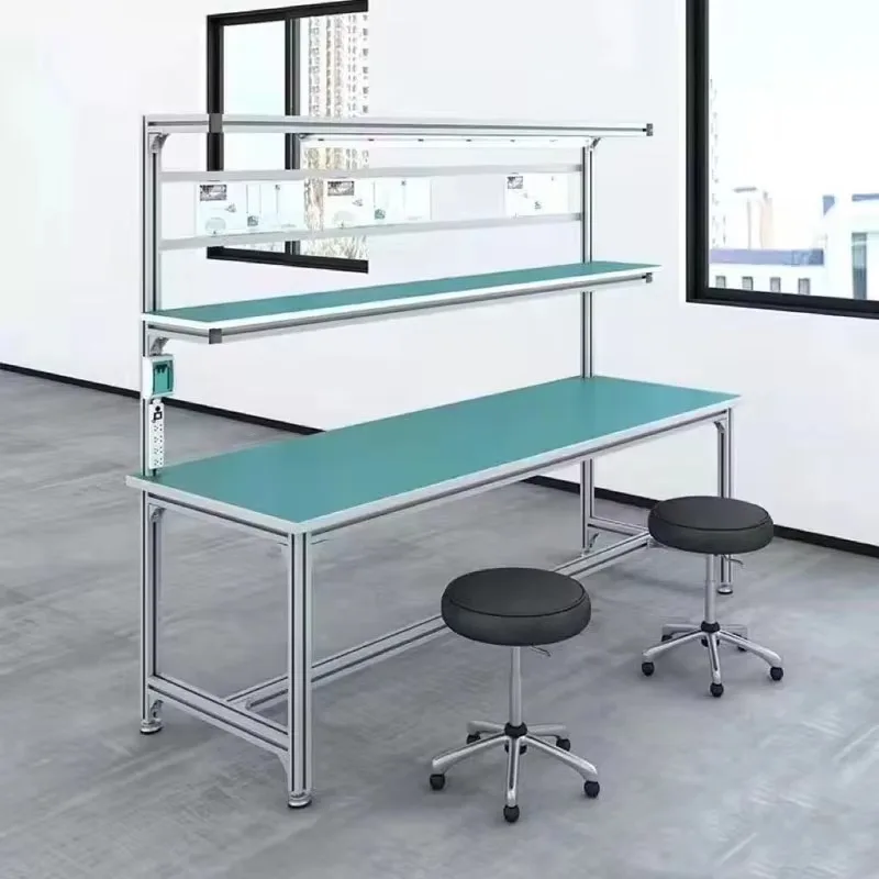 Factory workshop workbench Heavy industrial aluminum profile workbench