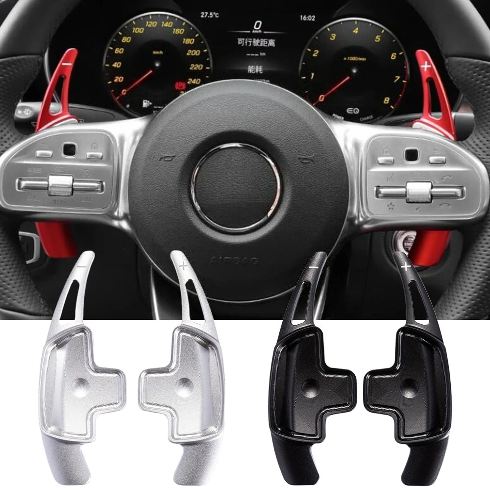 Car Steering Wheel shift paddles DSG Extend For Mercedes-Benz CLS C257 Coupe C118 GLA GLB X247 CLA GLE W167 MB EQC B Class W247