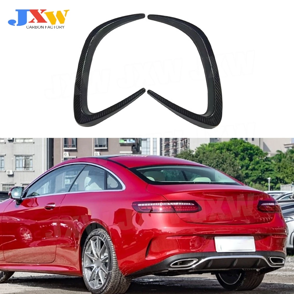 

Carbon Fiber Rear Side Fender Splitters for Benz E Class C238 Coupe Sport E53 AMG 2021-2023 Body Kits Car Accessories