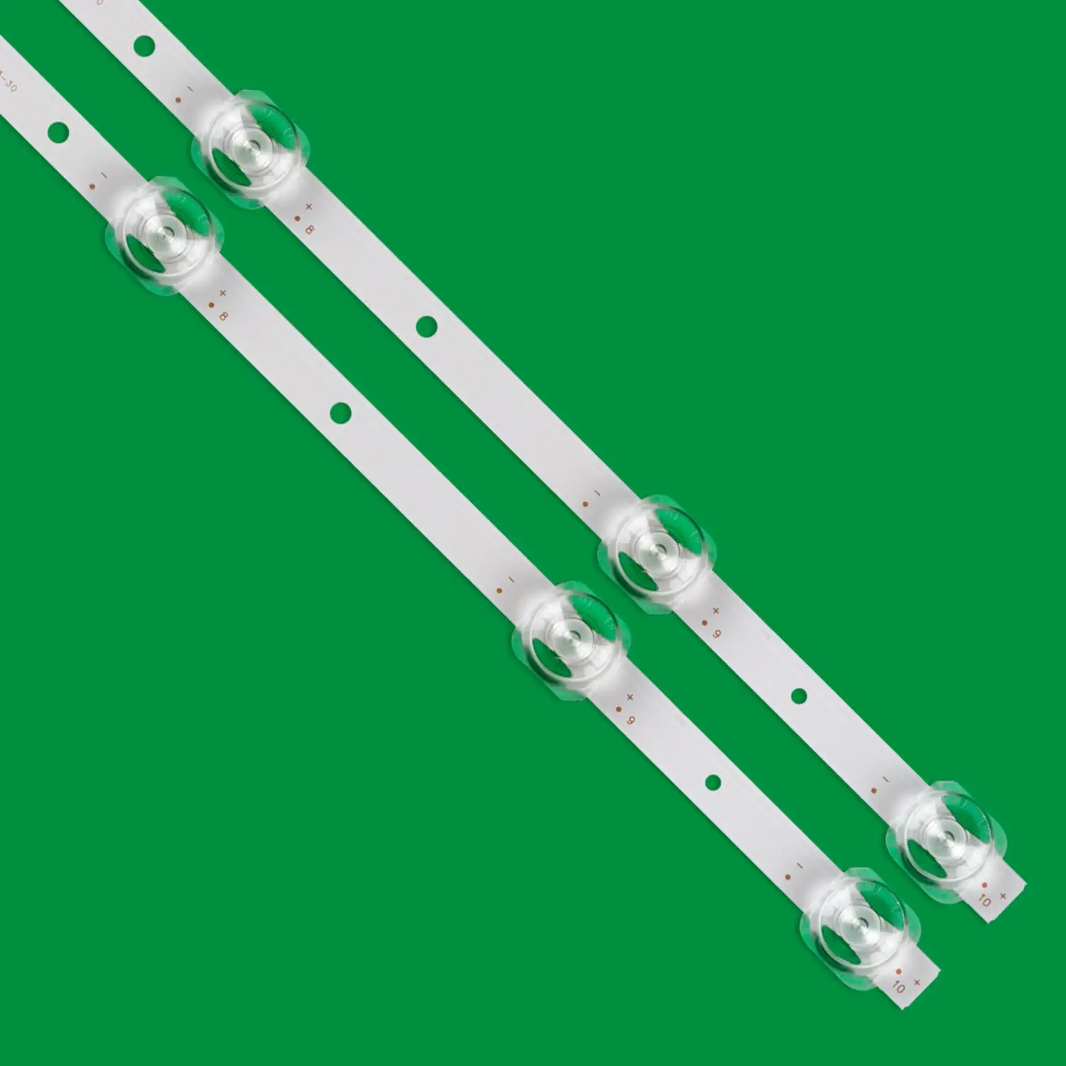Tira de LED para iluminación trasera de 744mm, 10LED (6V) 40HR330M10A0 V4 4C-LB4010-HR01J para TCL 40F6F 40L2F 40D610X2 40L2800C 40S6500S 40S6500