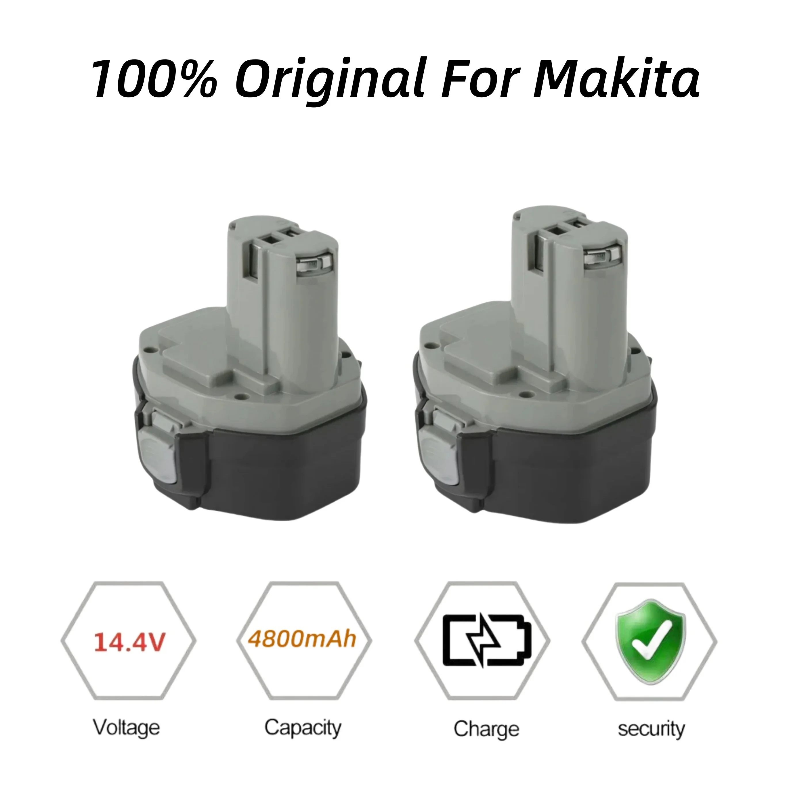 

14.4V 4800mAh Ni-MH Power Tools Rechargeable Battery Pack for Makita Cordless Drill PA14 1433 JR140D 1420 6280D 6281D 6333D