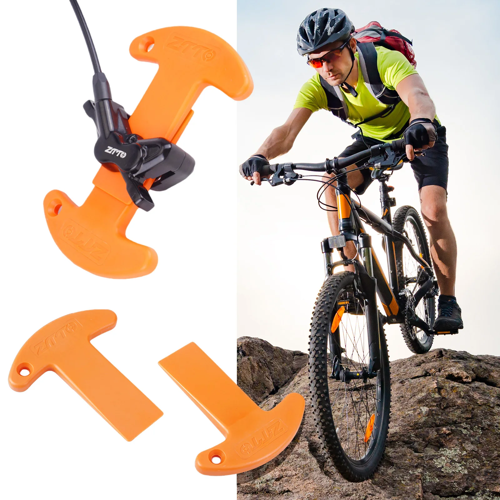 Bike Disc Brake Caliper Piston Press Tool Wear-Resistant Bicycle Hydraulic Disc Piston Compressor Tool Plastic Bike Repair Tools