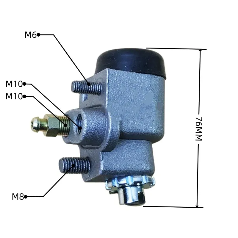 eagle marshell LVTONG Hydraulic brake pump for front and rear wheels of four-wheel electric sightseeing bus