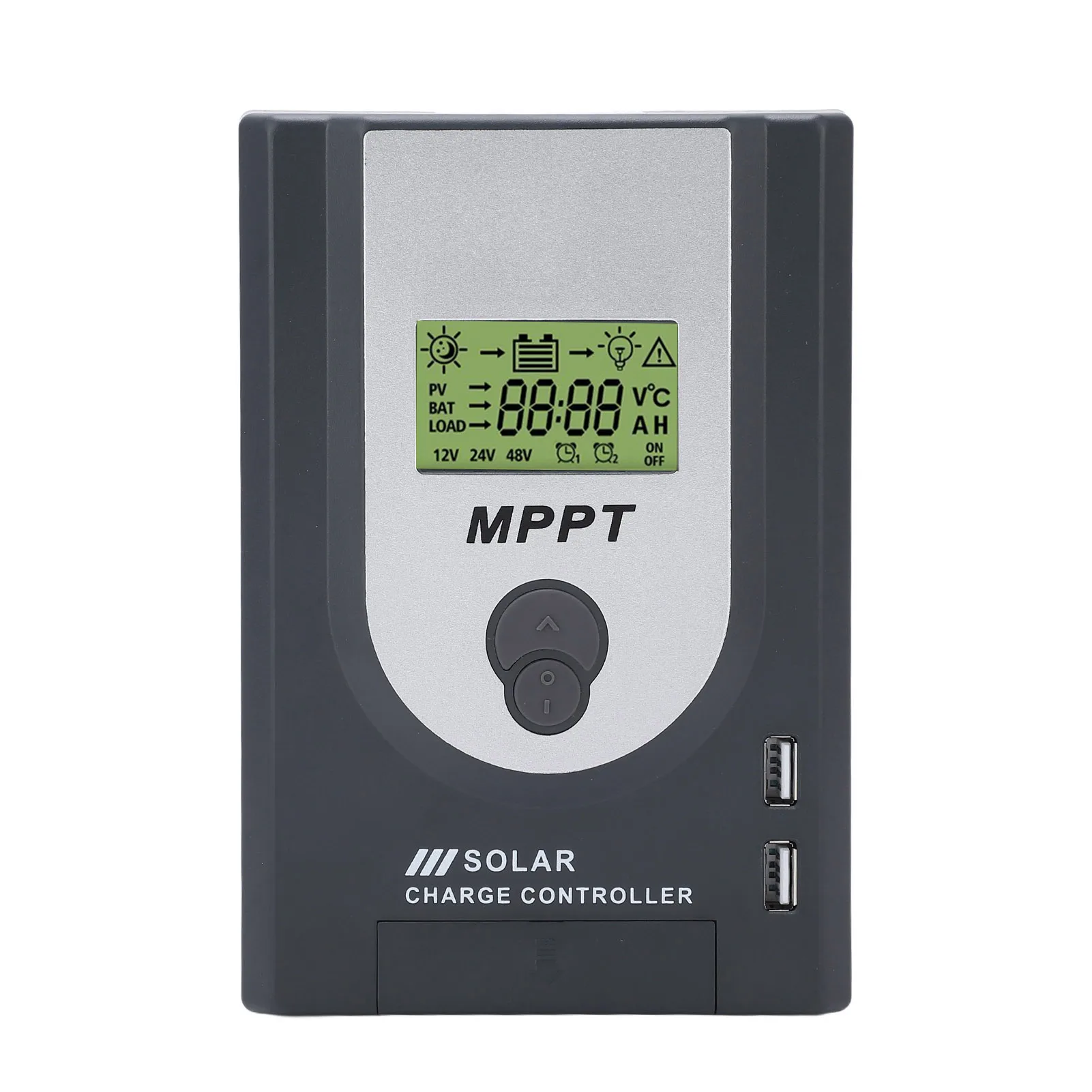 20A MPPT Solar Charge Controller Regulator 260W 12V 520W 24V Parameter Adjustable Temp Detect for Gel Li Battery