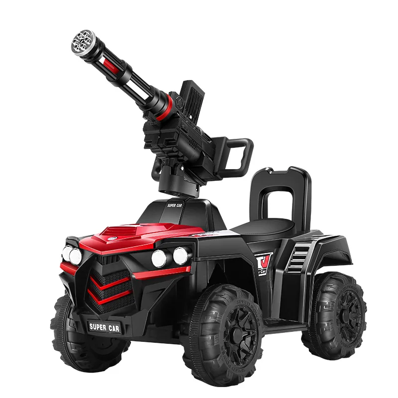 Elektryczny samochód terenowy dla rodziców i dzieci z pilotem System zapobiegający przewróceniu Podwójne amortyzujące siedzenia Uchwyt PP