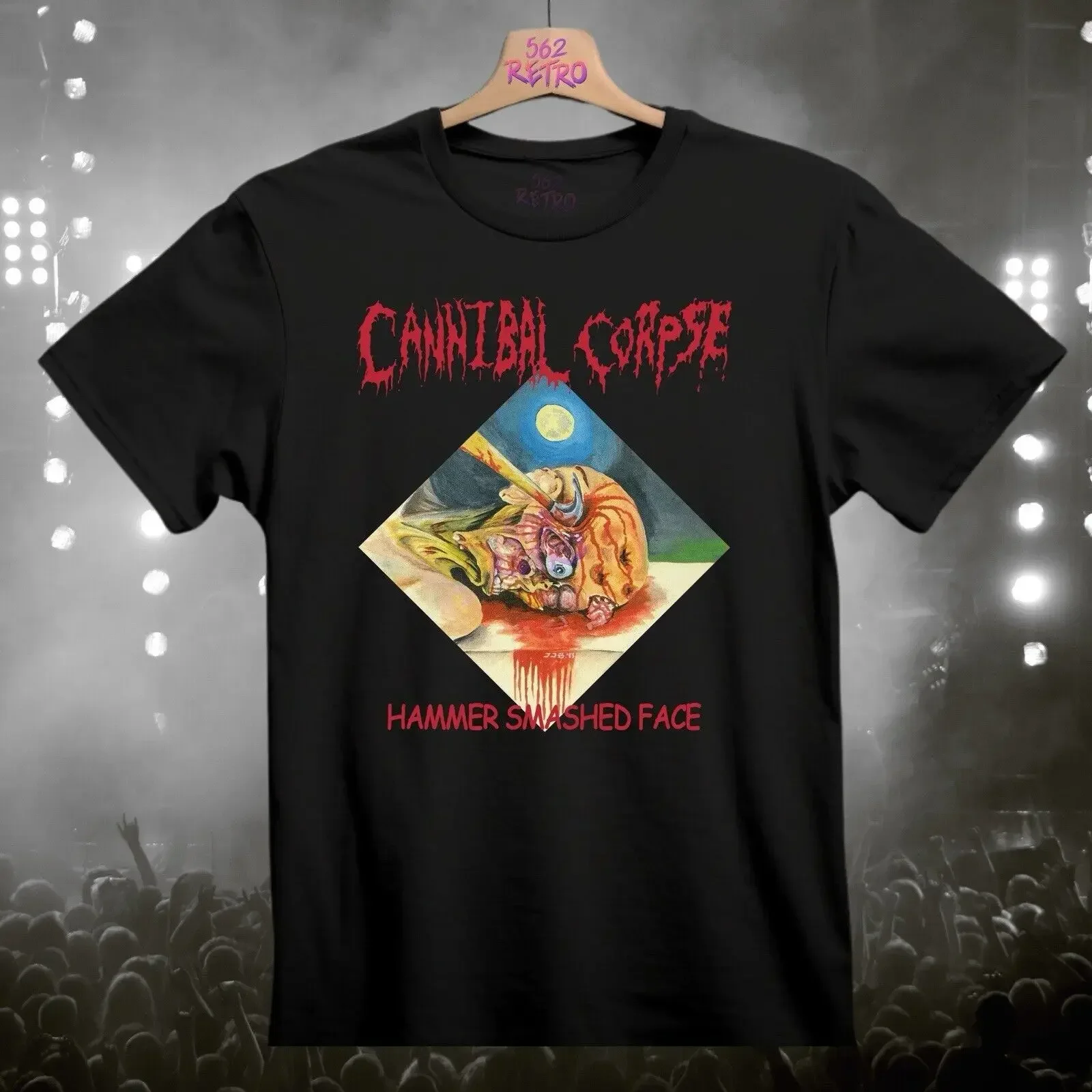 

Cannibal Corpse Hammer Smashed Face Band T-Shirt Black S-3XL