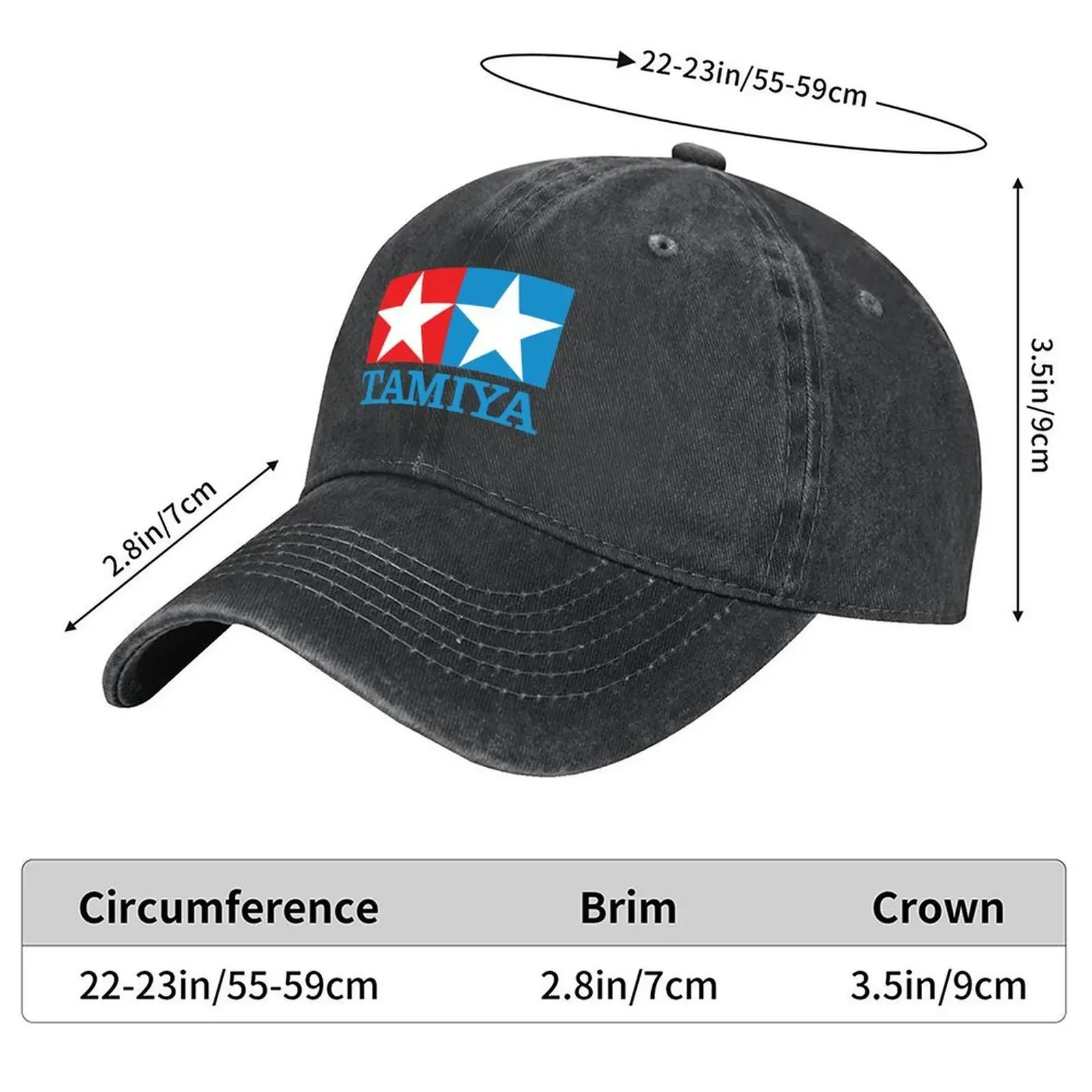 New BEST SELLER Tamiya Logo Merchandise Baseball Cap sun caps Gentleman Hat fashionable Horse Hat Boy Women's
